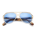 1875/1199G Champagne - Tortoise - Blue Gradient