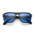 7007-MBXLR Matte Black - Blue Gradient